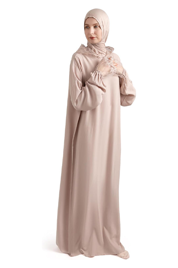 NoorAlif 2025 Muslim Prayer Abaya for Women