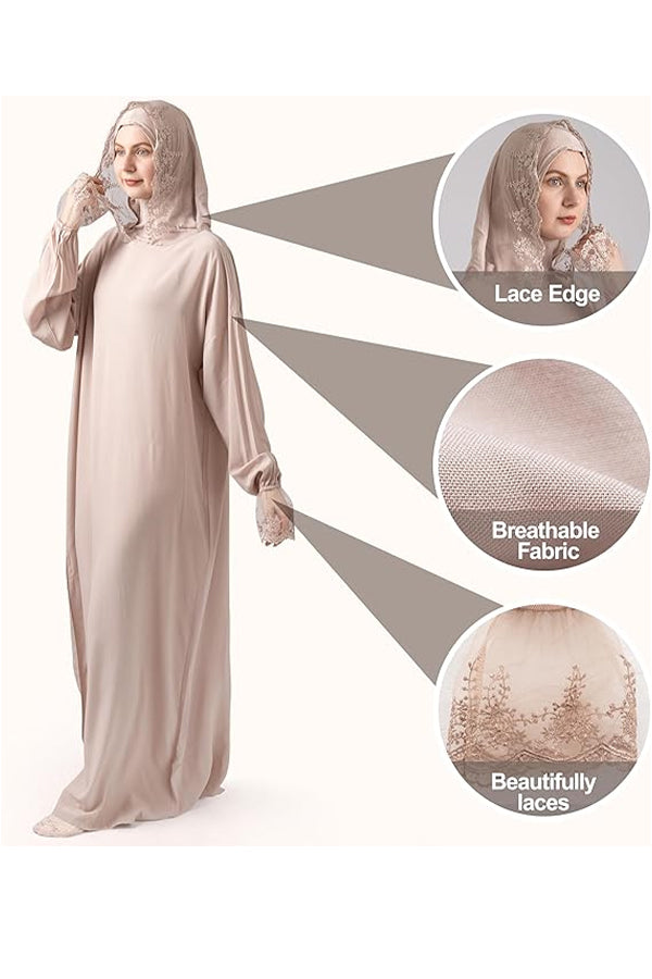 NoorAlif 2025 Muslim Prayer Abaya for Women