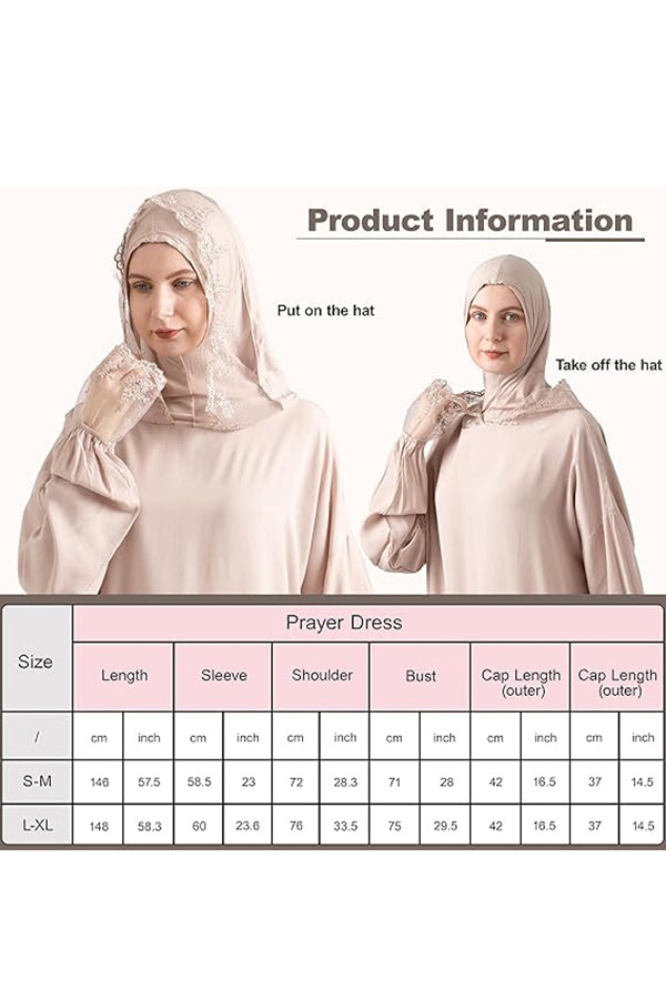 NoorAlif 2025 Muslim Prayer Abaya for Women