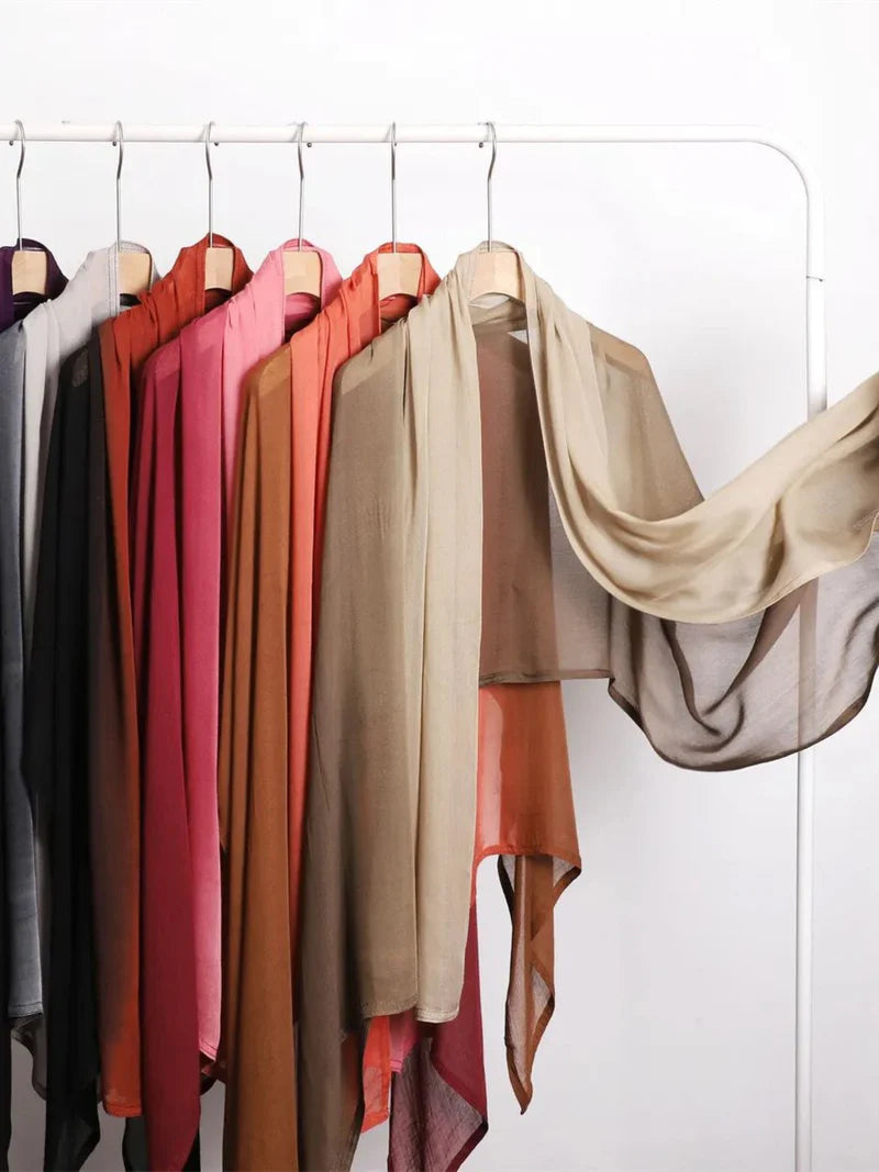 Modal Ombre Hijab - Mocha