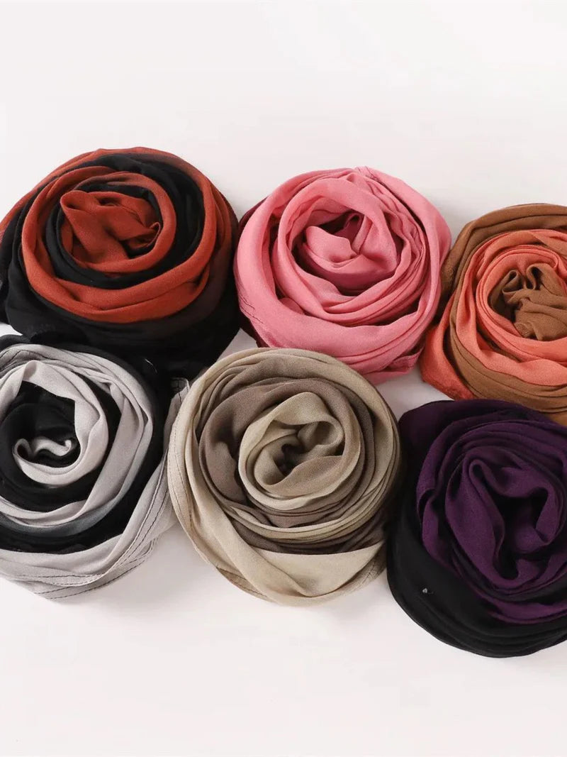 Modal Ombre Hijab - Mocha