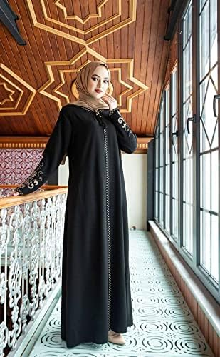 Women's Embroidered Sleeves Abaya and Embroidered