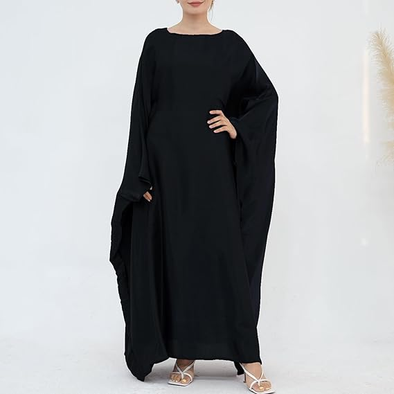 Shiny Robe for Women Muslim 1pc Abaya