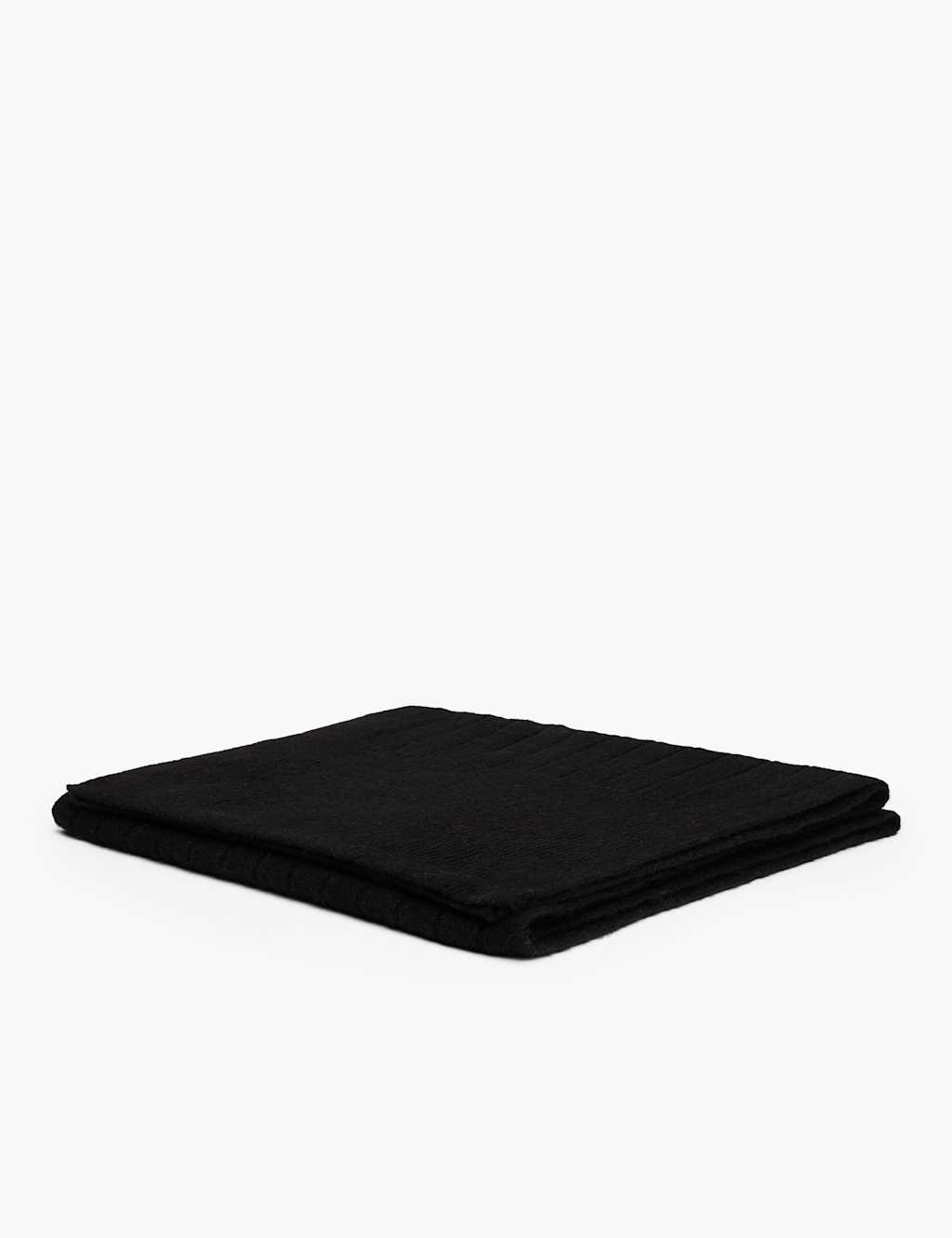 Flag Fluffy Knitted Scarf with Wool