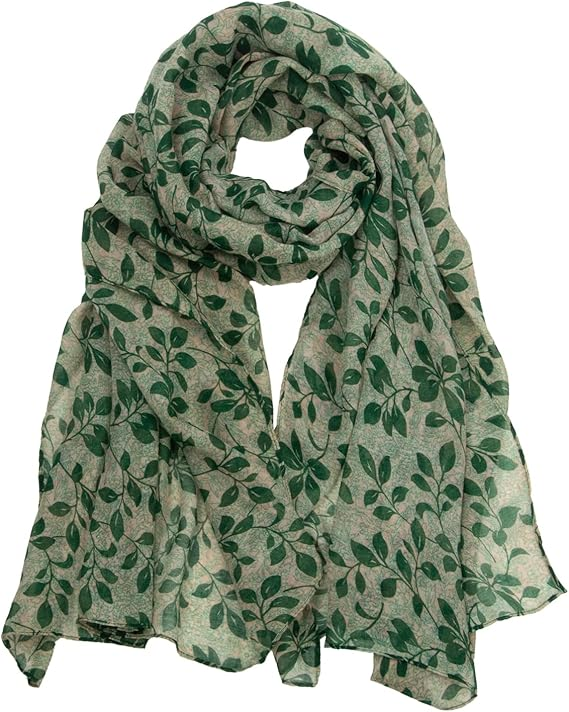 RIIQIICHY Printed Scarf - Lightweight Ladies Scarves & Wraps Gifts